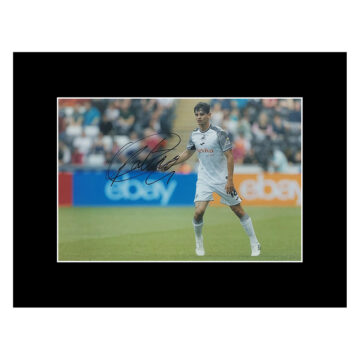 Signed Charlie Patino Photo Display - 16x12 Swansea City Icon