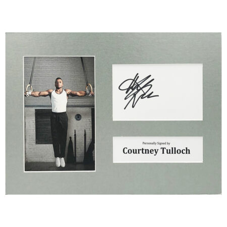 Signed Courtney Tulloch Photo Display - 12x8 Olympic Icon