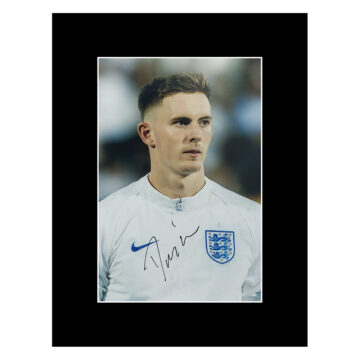 Signed Dean Henderson Photo Display - 16x12 England Icon