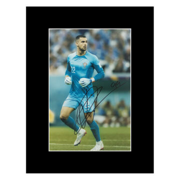 Signed Diogo Costa Photo Display - 16x12 Portugal Icon