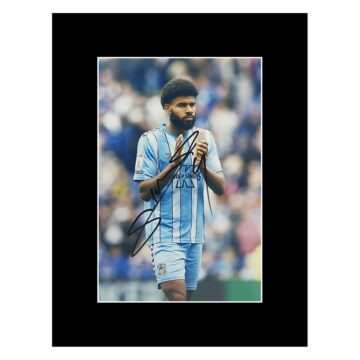 Signed Ellis Simms Photo Display - 16x12 Coventry City Icon