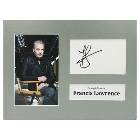 Signed Francis Lawrence Photo Display - 12x8 Film Icon