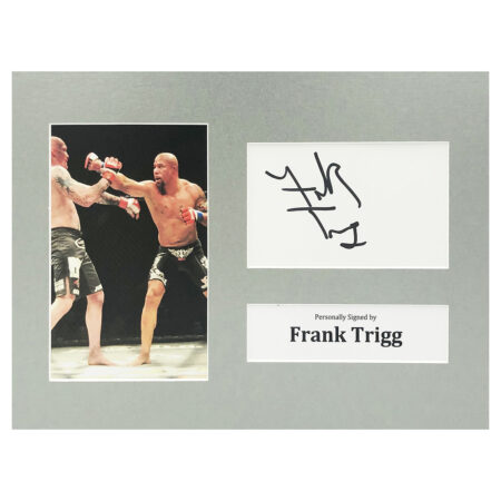 Signed Frank Trigg Photo Display - 12x8 UFC Icon