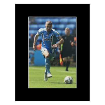 Signed Jake Bidwell Photo Display - 16x12 Coventry City Autograph