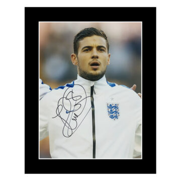 Signed Jake Forster-Caskey Photo Display - 12x10 England Icon