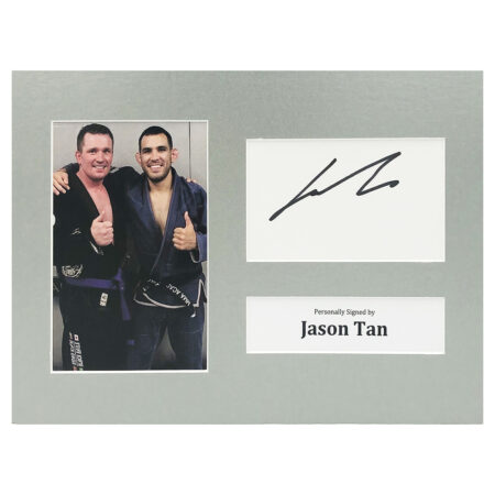 Signed Jason Tan Photo Display - 12x8 MMA Icon Icon