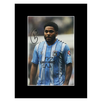 Signed Jay Dasilva Photo Display - 16x12 Coventry City Autograph