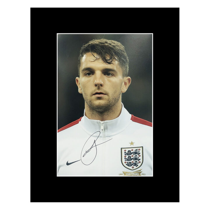 Signed Jay Rodriguez Photo Display - 16x12 England Icon