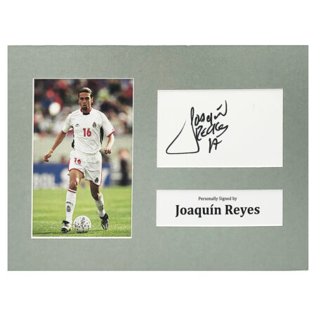 Signed Joaquin Reyes Photo Display - 12x8 Meixco Icon