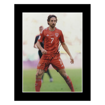 Signed Joe Allen Photo Display - 12x10 Wales Icon Autograph