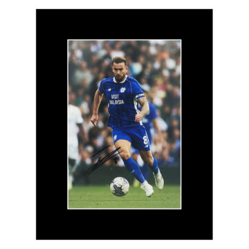 Signed Joe Ralls Photo Display - 16x12 Cardiff City Autograph