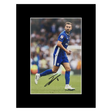 Signed Joe Ralls Photo Display - 16x12 Cardiff City Icon