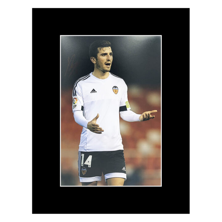 Signed Jose Gaya Photo Display - 16x12 Valencia Icon Autograph