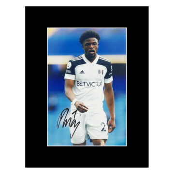 Signed Josh Maja Photo Display - 16x12 Fulham Icon Autograph