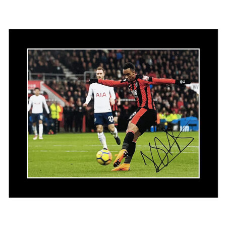 Signed Junior Stanislas Photo Display - 10x8 Bournemouth Autograph