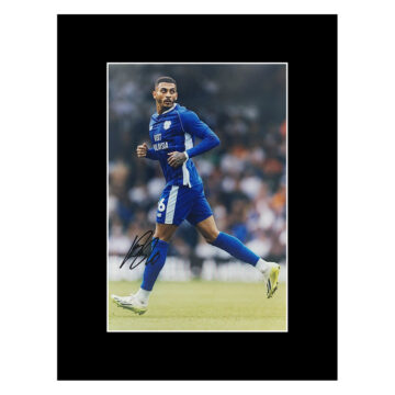 Signed Karlan Grant Photo Display - 16x12 Cardiff City Icon