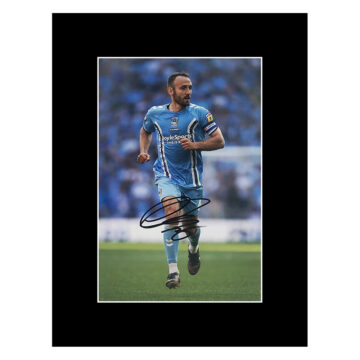 Signed Liam Kelly Photo Display - 16x12 Coventry City Icon