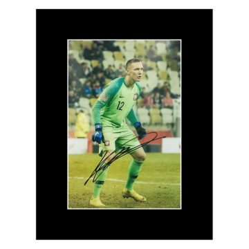 Signed Lukasz Skorupski Photo Display - 16x12 Poland Icon Autograph