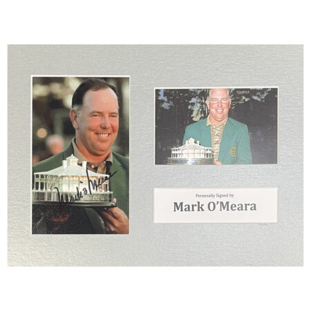 Signed Mark O'Meara Photo Display - 12x8 Masters Champion 1998