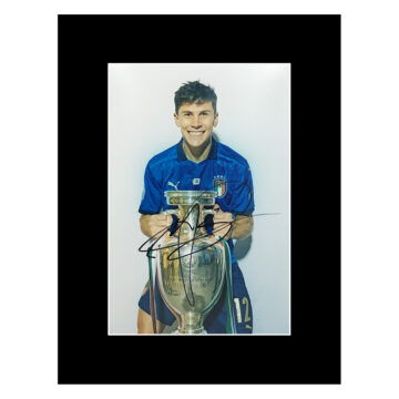 Signed Matteo Pessina Photo Display - 16x12 Euro 2020 Winner