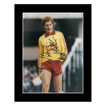 Signed Mike Hooper Photo Display - 12x10 Liverpool Autograph