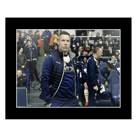 Signed Neil Harris Photo Display - 10x8 Millwall Icon Autograph