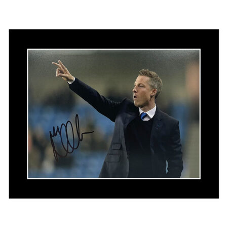 Signed Neil Harris Photo Display - 10x8 Millwall Manager