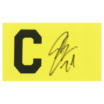 Signed Pablo Sarabia Captain Armband - Wolves Icon Autograph