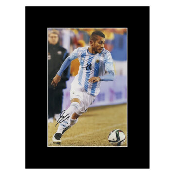 Signed Roberto Perrerya Photo Display - 16x12 Argentina Icon