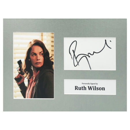 Signed Ruth Wilson Photo Display - 12x8 TV Icon