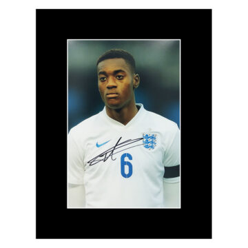 Signed Tosin Adarabioyo Photo Display – 16×12 England Icon