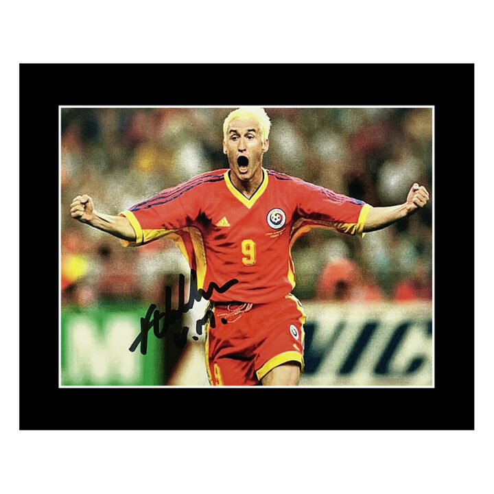 Signed Viorel Moldovan Photo Display - 10x8 Romania Icon Autograph