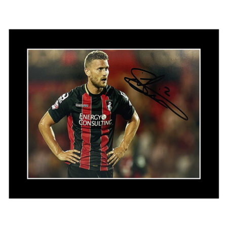 Simon Francis Signed Photo Display - 10x8 Bournemouth Autograph