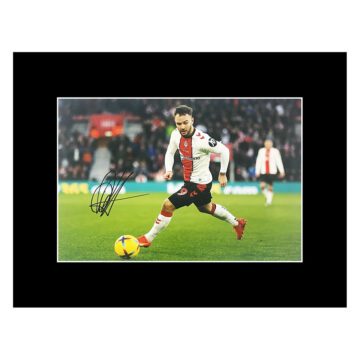 Adam Armstrong Autograph Photo Display 16x12 - Southampton Icon