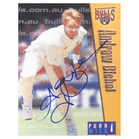 Andrew Bichel Signed Trading Card - Queensland Bulls Autograph