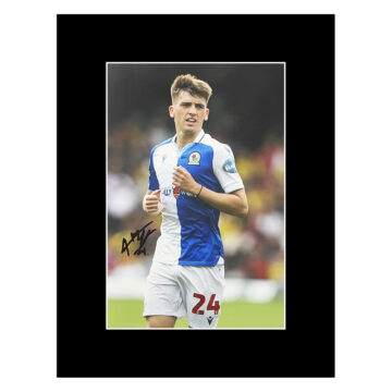 Autograph Andrew Moran Photo Display 16x12 - Blackburn Rovers FC Icon