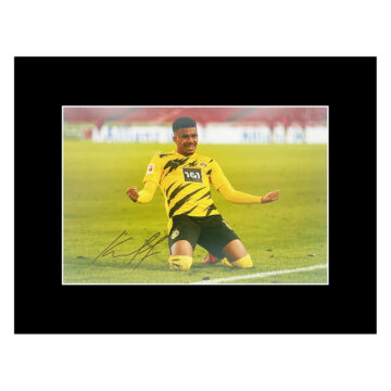 Autograph Ansgar Knauff Photo Display 16x12 - Borussia Dortmund Icon