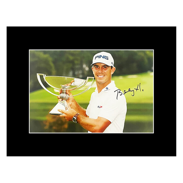 Autograph Billy Horschel Photo Display 16x12 - FedEx Cup Champion 2014