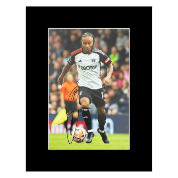 Autograph Bobby De Cordova-Reid Photo Display - 16x12 Fulham FC Icon