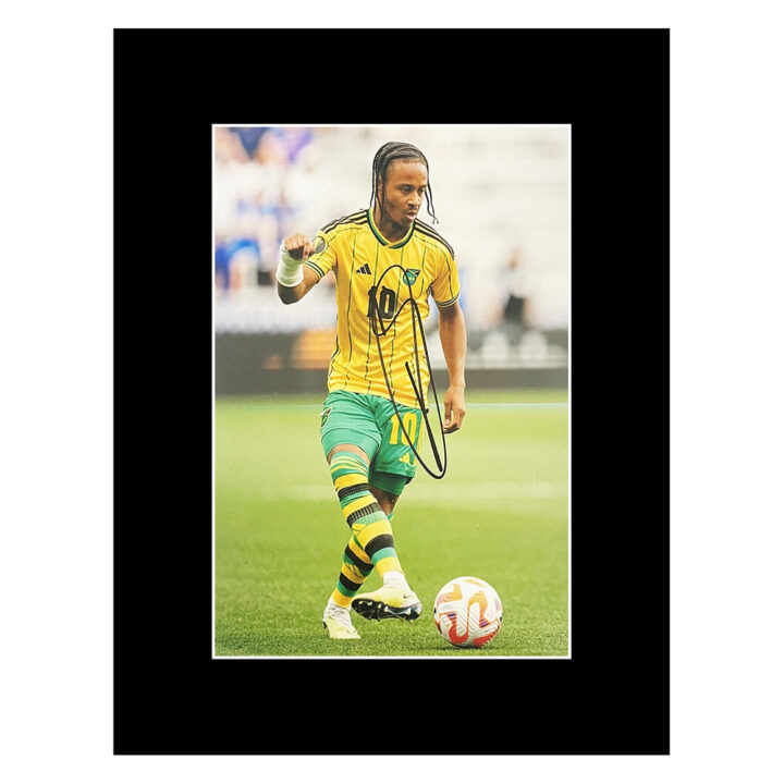 Autograph Bobby De Cordova-Reid Photo Display 16x12 - Jamaica Icon