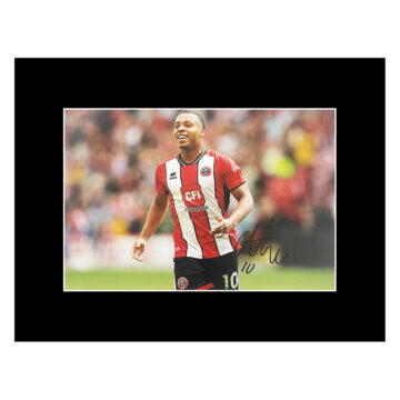 Autograph Cameron Archer Photo Display 16x12 - Sheffield United Icon