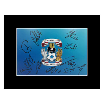 Autograph Coventry City Photo Display 16x12 - Championship 2023