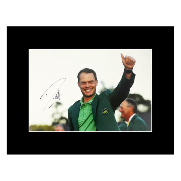 Autograph Danny Willet Photo Display 16x12 - Masters Champion 2016