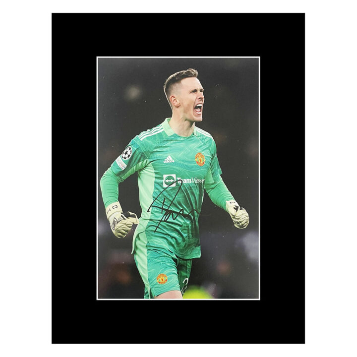 Autograph Dean Henderson Photo Display 16x12 - Manchester United FC