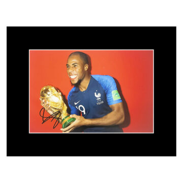 Autograph Djibril Sidibe Photo Display 16x12 - World Cup Winner 2016