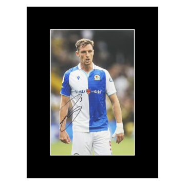 Autograph Dominic Hyam Photo Display 16x12 - Blackburn Rovers FC Icon