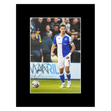 Autograph Dominic Hyam Photo Display 16x12 - Blackburn Rovers Icon