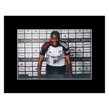 Autograph Fode Ballo-Toure Photo Display 16x12 - Fulham FC