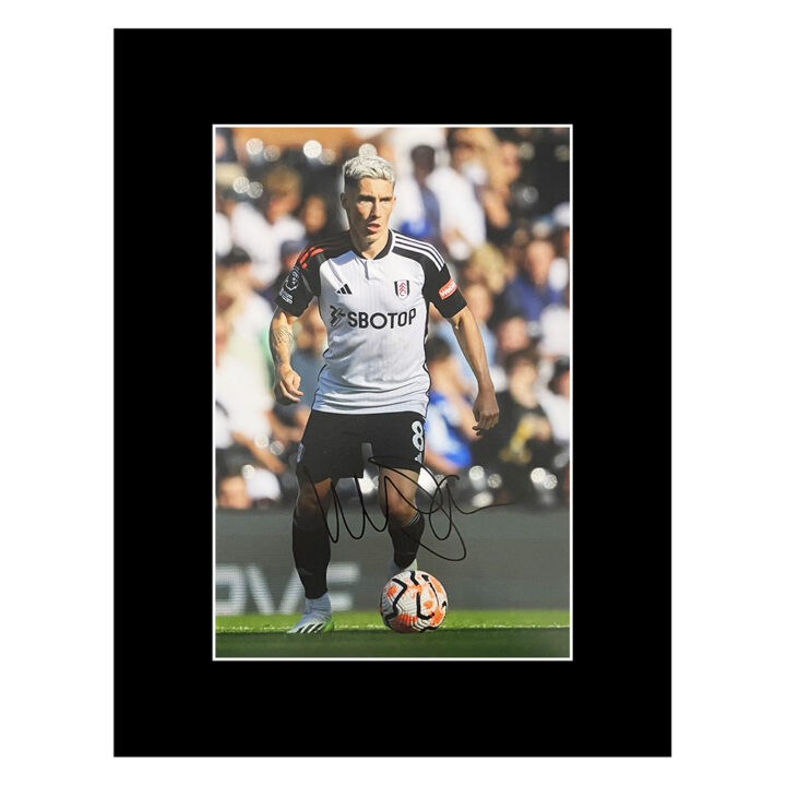 Autograph Harry Wilson Photo Display 16x12 - Fulham Icon