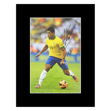 Autograph Hulk Photo Display 16x12 - Brazil Icon